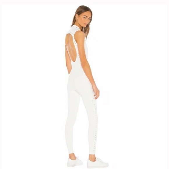 NWT GiGi C Sarah Jumpsuit in White Sz XS - Picture 2 of 5